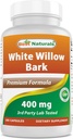 Best Naturals White Willow Bark 400 mg 180 Kapseln