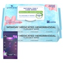 Flushable Hämorrhoid Wipes | Medicated Witch Hazel Wipes Ph Balanced | 112 Count Fragrance Free Adult Hemorrhoid Behandlung Witch Hazels Wipe für Butt Itch Relief beruhigen