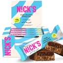 Barres protéinées à trois chocolats – boîte de 12-Counting, haute teneur en protéines, faibles teneurs en calories, faibles teneurs en glucides, bon kéto, pas de sucre ajouté