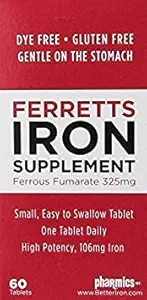 Comprimés Ferretts #60 (106 mg)