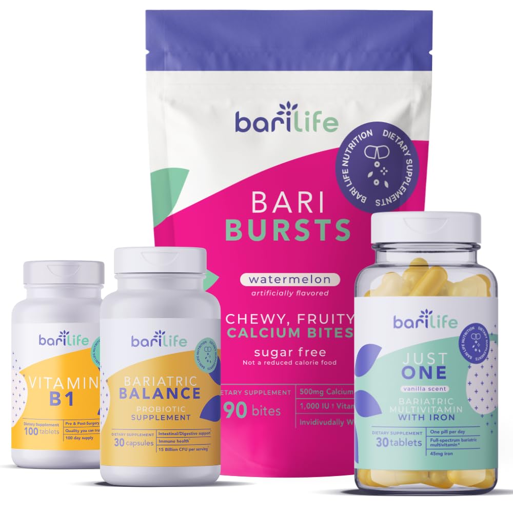 Bari Life Magenarm, Magen Bypass Vitamin und Ergänzung Starter Kit (Watermelon)