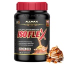 ALLMAX Ernährung ISOFLEX Whey Protein Isolate, Caramel Macchiato - 2 lb - 27 Gramm Protein Per Scoop - Zero Fat & Sugar - 99% Lactose Free - Gluten Free & Soy Free - Ungefähr 30 Portionen