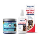 Vetericyn All-in 1 Supplément pour chien senior multifonctionnel avec glucosamine et Vetericyn Plus Spray à chaud