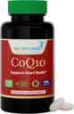 CoQ10 100mg Softgels – Hohe Absorptions-Antioxidantien-Ergänzung für Herzgesundheit, Energieerzeugung und zelluläre Unterstützung – Non-GMO, Glutenfrei – 120 Softgels, 4-Monats-Versorgung