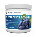 Dr Berg Zero Sucre Hydratation Poudre d'électrolyte Keto - Amélioré w/ 1000 mg de potassium et de sel de l'Himalaya rose réel (sel de table de NOT) - Supplément de mélange d'hydratation de saveur de raisin - 50 portions