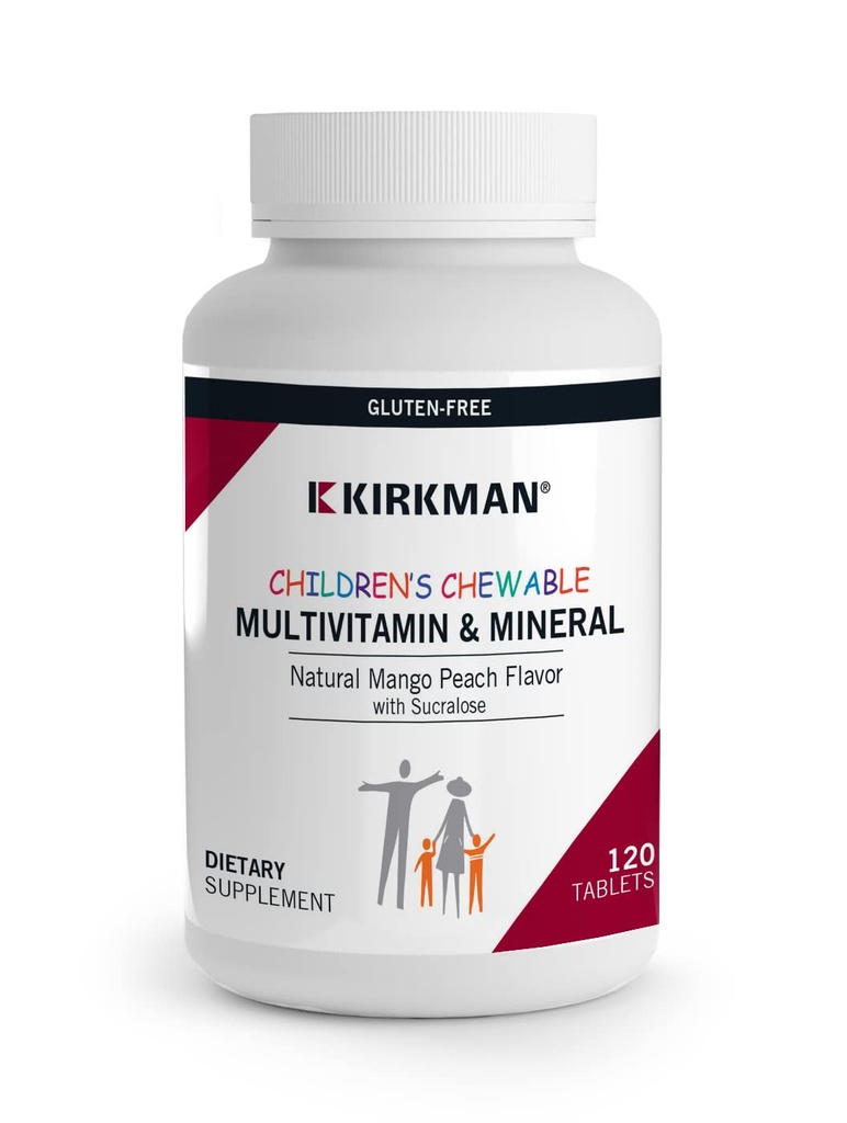 Kirkman Kinder Chewable Multivitamin & Mineral Wafers -120 Tabletten