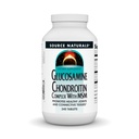 Quelle Naturals Glucosamine Chondroitin Complex mit MSM, fördert gesunde Gelenke und Connective Tossues* - 240 Tabletten