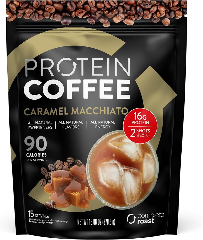 Complete Roast Caramel Macchiato Coffee Protein
