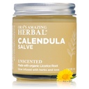 Calendula Salve, Calendula Cream, Zeichnen von Salve, Calendula Salbe, Oras erstaunliche Kräuter, Kokosnussfreies Salz mit Bio Calendula und Licorice Root, 4 Unzen