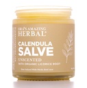 Calendula Salve, Calendula Cream, Zeichnen von Salve, Calendula Salbe, Oras erstaunliche Kräuter, Kokosnussfreies Salz mit Bio Calendula und Licorice Root, 4 Unzen