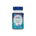 Unisom Simple Slumbers Kids Drug-Free aide au sommeil Gummies 30-Count, Melatonine 0,5mg, Raisin