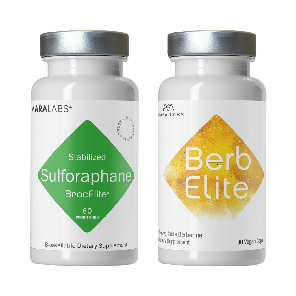 Mara Labs Plus, 60 Kapseln und BerbElite, 30 Kapseln