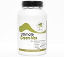 Ultimate Greens Max - Kelp Bladderwrack Dulse Clubmoss Irish Moss Gentian ~ 90 Kapseln - Keine Additive ~ Naturetition Supplements