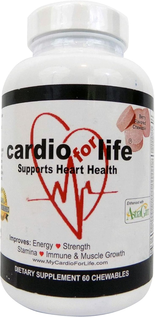 CardioForLife 60 Kautabletten - Berry