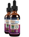 Helle Lunge - Lung Detox-Unterstützung-Ergänzung zur Unterstützung von Lung & Respiratory Health - Grindelia, Lobelia, Licorice, Wild Cherry & More!