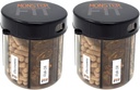 Monster Supplement Medication Pillenspender auf Compartment Etiketten - Extra große Säule Container Flaschengriffe Fast jede Ergänzung - einfach zu verzichten (Monster Fit - 2 Pack)