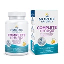 Nordic Naturals Complete Omega, Lemon Flavor - 60 gels mous - 565 mg Omega-3 - EPA & DHA avec ajout de GLA - peau saine, cognition, humeur positive - non-OGM - 30 portions