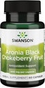 Swanson Full Spectrum Aronia (Chokeberry) 400 Milligramme 60 Kapseln