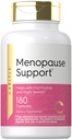 Carlyle Ménopause Supplément pour les femmes de 180 capsules Aide avec les flashs chauds et les sucreries de nuit de non-OGM, sans gluten Ménopause Support