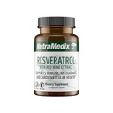 NutraMedix Capsules de resvératrol - Biodisponible Antioxydants Supplément de Vin Rouge Extrait + Peaux de raisin - 200mg japonais Knotweed pour le soutien immunitaire et cardiovasculaire (60 Capsules)