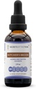 Secrets of the Tribe Butcher's Broom Extract liquide sans alcool, Butcher's Broom (Ruscus aculeatus) Supplément de teinture à la racine séchée (2 FL OZ)