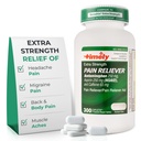 TIME-CAP LABS, INC. Timely Extra Strength Headache Relief - Acetaminophen mit Aspirin & Caffeine (300 Caplets) - Kopfschmerzen, Migräne & Rücken und Körper Schmerzen & Muskeln - Extra Strength - Made in USA