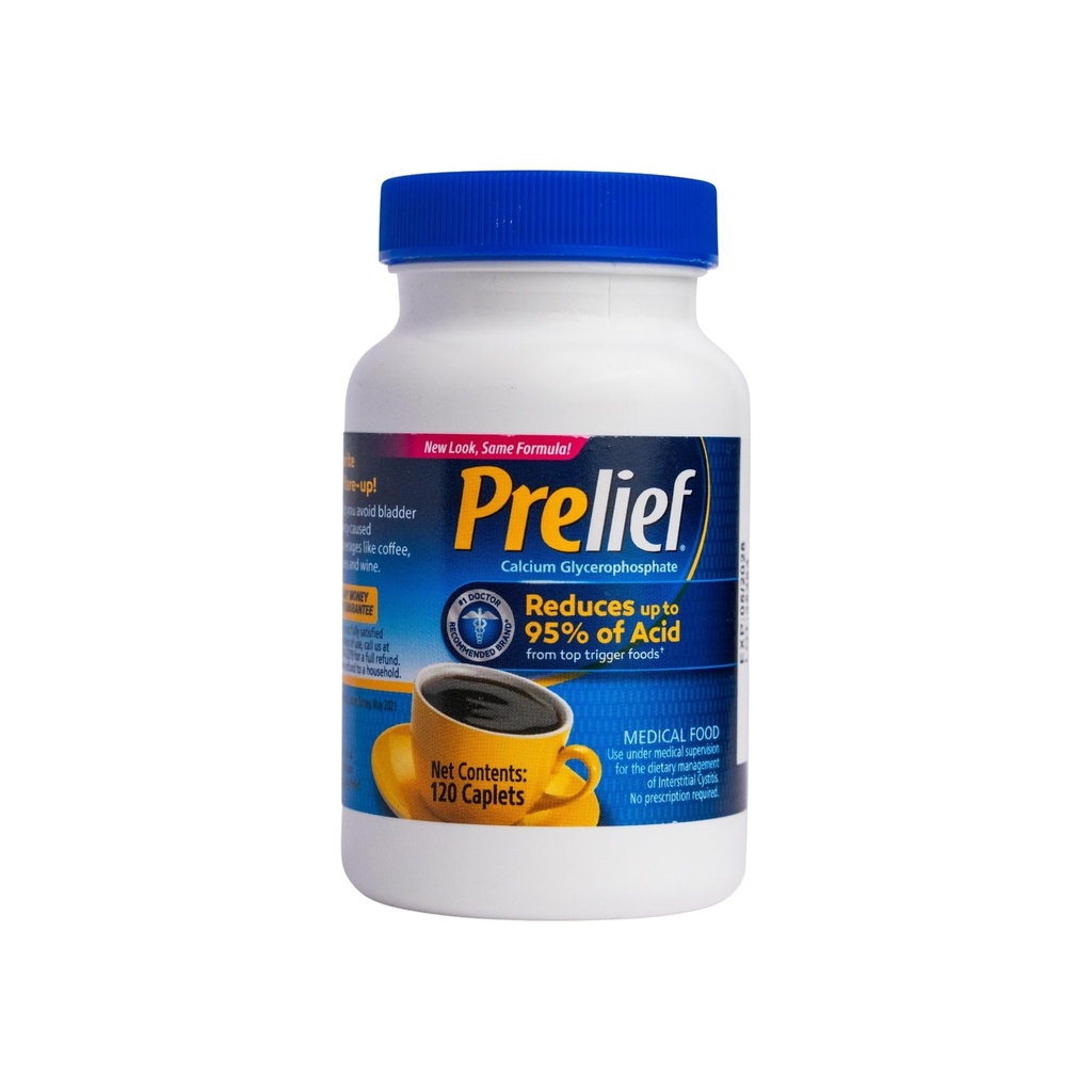 Prelief Acid Reducer Caplets Dietary Supplément, 120 Compte