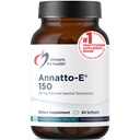 Designs for Health Annatto-E 150mg Tocotriénols - Supplément complexe de vitamine E d'or Delta + Gamma Tocotriénols - Cardiopathie, Vieillissement en santé + Support antioxydant - Non-OGM (60 Softgels)