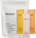 ProMix Nutrition Debloat Prébiotiques et probiotiques - Santé digestive, soulagement des nausées, réparation des intestins et des ballonnements pour les femmes et les hommes - Trousse de variétés - 12 portions (paquet de 12)