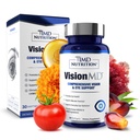 1MD Nutrition VisionMD Vitamine des yeux CARMIS - Supplément pour les yeux pour les adultes - avec OptiLut Lutein & Zeaxanthin - Soutient les soins de santé de la vision, la souche oculaire quotidienne et les yeux secs occasionnels - 30 Softgels