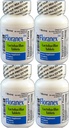 Floranex Probiotic 2 Million CFU, Lactobacillus Acidophilus pour la santé digestive de Colon, Générique pour Lactinex, Étagère Stable Pas Réfrigération, 50 Comprimés par bouteille, 4-Pack