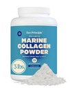 Zen Principe Marine Collagène Peptides Poudre 3lb. Poisson sauvage, non-OGM. Soutient une peau, des cheveux, des articulations et des os sains. Protéines hydrolysées de type 1 et 3. Acides aminés, sans saveur, faciles à mélanger.