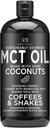 Radha Beauty Premium MCT Öl Nur aus Non-GMO Coconuts - 15.8oz. Keto, Paleo, Gluten Free und Vegan zugelassen.