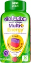 Vitafusion Multi + Energy* Gummy Vitamine, Enthält B Vitamine, um Energie Metabolismus zu unterstützen*, 90 Zähler
