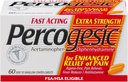 Percogesic extra Strength Acetaminophen & Diphenhydramine Schmerzlinderung, schnell wirkende Aspirin-freies Fever Reducer & Antihistamin, 60 Count