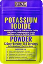 SHIZAM Kalium Iodide 130 mg 65 mg Pulver Überleben Kit Kits, KI Iodine Kapsel Kapsel Kapseln Flüssige Tinktur Pillen Tabletten Tabletten Tabs Alt Ergänzungen, prepping Supplies 130mg 65mg