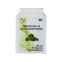 Ved Broccoli Sulforaphane, Broccoli Powder Rich in Vitamins and Minerals, 550 mg 90 Capsules (45 Days supplys)