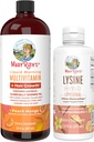 MaryRuth Organics Lysine Liposomal (Snickerdoodle) & Multivitamin Liquid + Haarwachstum | Clean Label Project Verified® | Immununterstützung, Schönheit & Gesamtgesundheit | Vegan, Non-GMO, Glutenfrei