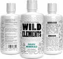 Wild Elements Gut-Unterstützung Fulvic Acid Mineral Blend abgeleitet von antiken Pflanzeneinlagen, Heilgut Futter, Verbesserung Kognition und Immunität, 70+ Mineralien, Alle Natürlich, 32 Unzen
