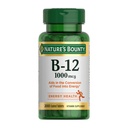 Nature's Bounty Vitamine B12 1000 mcg Suppléments, soutient le métabolisme énergétique, 200 Ct
