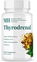 MICHAEL'S Health Naturopathic Programme Thyrodrenal - 120 Vegan Kapseln - Unterstützt Schilddrüse & Adrenal Gesundheit - mit Vitamin C - 60 Servierungen