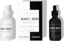 Sakara Beauty Water + Detox Wassertropfen, 60 Portionen - Trace Mineral Drops & Chlorophyll Flüssigkeitstropfen, flüssiges Magnesium, Chloride, Natrium, Kalium, Boron Ergänzungen, flüssige Chlorophyll Tropfen