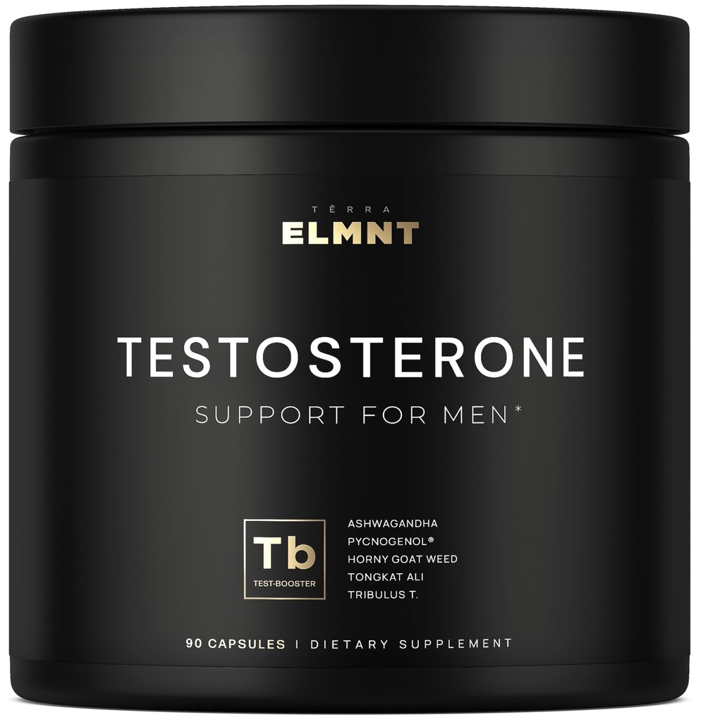 21 800mg Testostérone Booster pour hommes 8X Strength w. Ashwagandha, Tongkat Ali, Pycnogenol, Tribulus - Total T Testostérone Supplément pour hommes Male Enhancing Libido Test Booster + Muscle Builder Pills