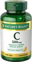 Comprimés de vitamine pure C 500 mg de la nature 250 comprimés (paquet de 9)