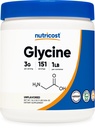 Nutricost Glycine Pulver 1lb - Nicht gentechnisch verändert, glutenfrei