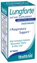 HealthAid LungForte 30 Tabletten – Tägliche Antioxidante Lung Unterstützung mit NAC, Resveratrol, Olivenblatt, Thyme & Vitamine A, C & D3 – Vegetarisch, Non‐GMO