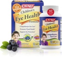 CATALO Kinderaugen-Gesundheit Formel Kaubare Tabletten mit Mirtoselect Bilberry Extract, FloraGLO Marigold Extract, Eyebright, Taurine und Zink für Augenpflege - 60 Tabletten