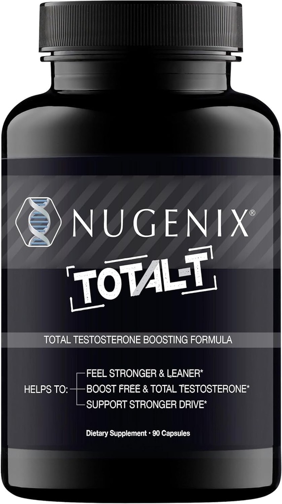 Nugenix Total-T - Free and Total Testosteron Booster, 90 Count