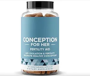 Vitamines prénatales et suppléments de fertilité à base de plantes pour femmes - Booster de fertilité, promouvoir l'équilibre hormonal et soutenir une grossesse en santé - favorise une conception saine et régulatrice de l'ovulation
