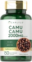 Carlyle Camu Camu mit Vitamin C | 2000mg | 150 Kapseln | Kräuterextrakt Ergänzung | Myrciaria Dubia | Non-GMO und glutenfrei